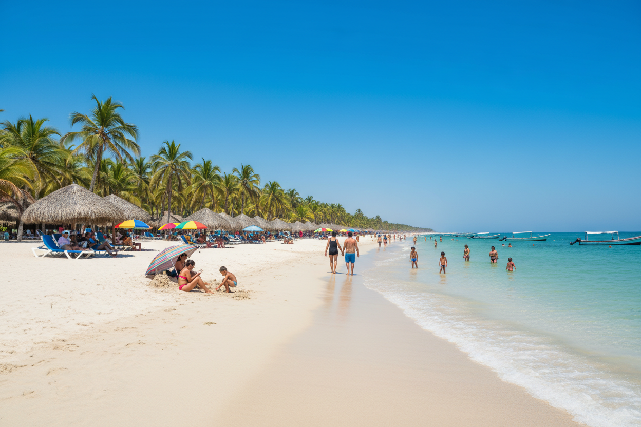 que sea la playa Punta Sal de Perú, Tumbes